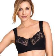 Miss Mary Lovely Lace Soft Bra BH Svart F 90 Dam