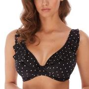 Freya Jewel Cove High Apex Bikini Top With J-Hook Svart F 85 Dam