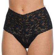 Hanky Panky Trosor Signature Lace Retro Thong Svart nylon One Size Dam