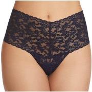 Hanky Panky Trosor Signature Lace Retro Thong Marin nylon One Size Dam