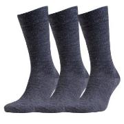 Amanda Christensen Strumpor 3P Grade Merino Wool Sock Mörkgrå Strl 43/...