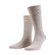 Amanda Christensen Strumpor Icon Merino Wool Sock Sand Strl 45/46