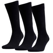 Amanda Christensen Strumpor 3P True Combed Cotton Sock Svart Strl 43/4...