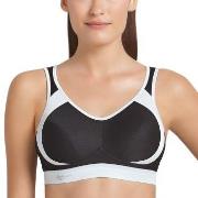 Anita BH Active Extreme Control Sports Bra Svart/Vit B 75 Dam