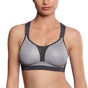 Anita BH Active Racerback Sports Bra Gråmelerad B 90 Dam