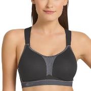 Anita BH Active Racerback Sports Bra Svart/Grå C 80 Dam