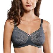 Anita BH Care Fleur Wire-free Mastectomy Bra Mörkgrå E 75 Dam