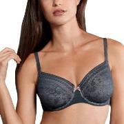 Rosa Faia BH Fleur Underwire Bra Antracit polyamid B 75 Dam