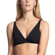 Calida BH Natural Comfort Soft Bra Svart bomull A 80 Dam