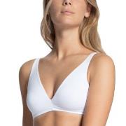 Calida BH Natural Comfort Soft Bra Vit bomull A 75 Dam