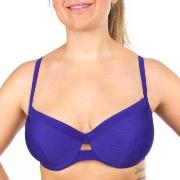 Chantelle Vibrant Covering Underwire Bikini Bra Blå D 75 Dam