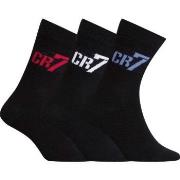 CR7 Cristiano Ronaldo Strumpor 3P Boys Socks Svart Strl 35/39