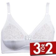 Damella BH Classic Soft Bra Vit B 110 Dam