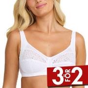 Damella BH Classic Soft Lace Bra Vit E 75 Dam
