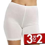 Damella Trosor Silk Shorts Elfenben silke X-Small Dam