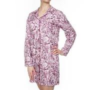 Damella Woven Viscose Nightshirt Rosa Mönstrad viskos Medium Dam