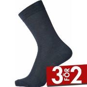 Egtved Strumpor Cotton Socks Mörkblå Strl 36/41