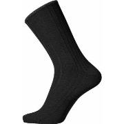 Egtved Strumpor Wool No Elastic Rib Socks Svart Strl 40/45