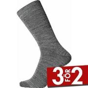 Egtved Strumpor Wool Twin Sock Grå Strl 40/45