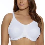 Elomi BH Energise Sports Bra Vit nylon D 90 Dam