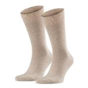 Falke Strumpor 2P Happy Socks Sand Strl 39/42 Herr