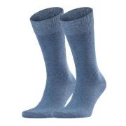 Falke Strumpor 2P Happy Socks Denim Strl 43/46 Herr