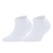 Falke Strumpor 2P Women Casual Happy Sneaker Sock Vit Strl 39/42 Dam