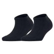 Falke Strumpor 2P Women Casual Happy Sneaker Sock Marin Strl 39/42 Dam