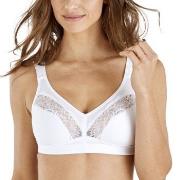 Swegmark BH Fairtrade Soft Bra Vit ekologisk bomull E 85 Dam