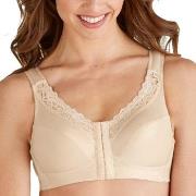 Swegmark BH Maj Front Closure Soft Bra Beige B 80 Dam