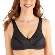 Swegmark BH Net Organic Cotton Soft Bra Svart B 85 Dam