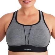 Swemark Movement Sport Bra BH Grå C 75 Dam