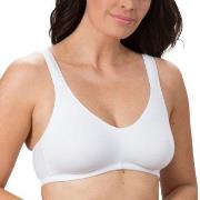 Trofe Comfort Lounge Bra BH Vit bomull B 80 Dam