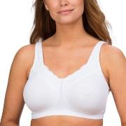 Trofe Linnea Prosthetic Wireless Bra BH Vit polyamid B 100 Dam