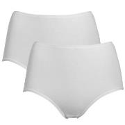 Trofe Maxi Briefs Bamboo Mix Trosor 2P Vit Medium Dam