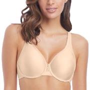 Wacoal BH Basic Beauty Full Figure Underwire Bra Beige polyamid C 90 D...