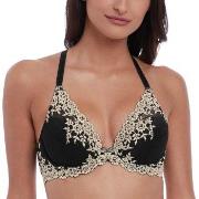 Wacoal BH Embrace Lace Plunge Underwire Bra Svart D 80 Dam