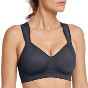 Schiesser BH Active Sport Medium Support Bra Antracit C 85 Dam