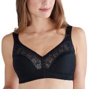 Swegmark BH Cotton Star Soft Bra Svart bomull C 80 Dam