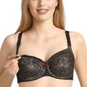 Anita BH Fleur Underwire Nursing Bra Svart polyamid C 90 Dam