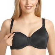 Anita BH Microfiber Underwire Nursing Bra Svart E 95 Dam