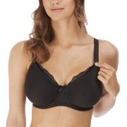 Freya BH Pure Underwire Moulded Nursing Bra Svart nylon D 70 Dam