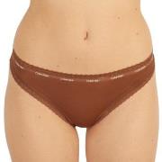 Calvin Klein Trosor Bottoms Up Refresh Thong Brun polyamid Small Dam