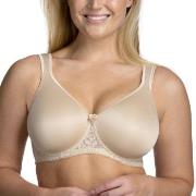 Miss Mary Smooth Lacy T-shirt Bra BH Beige F 80 Dam