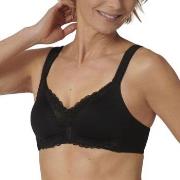 Triumph BH Modern Lace Cotton Soft Bra Svart E 95 Dam