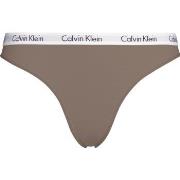 Calvin Klein Trosor Carousel Bikini Brun bomull Medium Dam