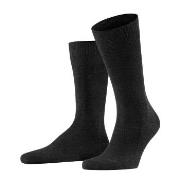 Falke Strumpor Family Crew Sock Antracit bomull Strl 43/46 Herr