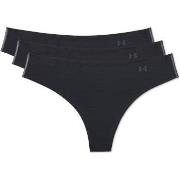 Under Armour Trosor 3P Pure Stretch Thong Svart Large Dam