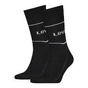 Levis Strumpor 2P Organic Cotton Sock Svart Strl 43/46