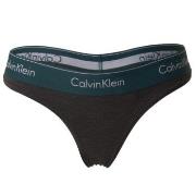 Calvin Klein Trosor Modern Cotton Thong Mörkgrå Small Dam